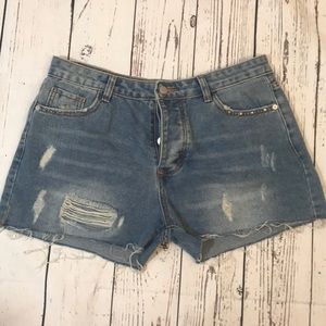 Jean shorts